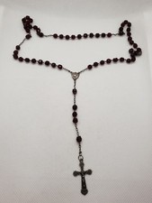 Chapelet en argent et pierre