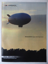 10/2008 PUB BLACKWATER POLAR 400 AIRSHIP DIRIGEABLE BLIMP ORIGINAL AD