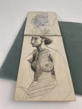 Ancien Carnet De Dessins Au