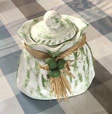 Pot à ail vintage en