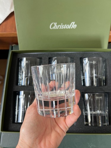 Christofle iriana 6 verres - iriana, –