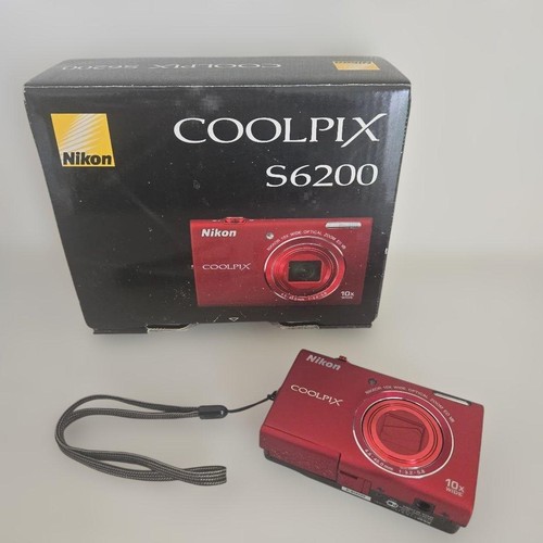 Nikon coolpix s6200 rouge - coolpix,