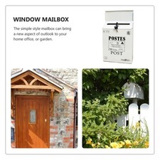 Boîte aux lettres ancienne murale grande capacité pour lettres et petits colis