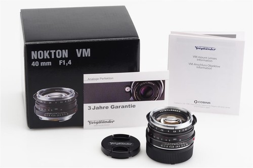 Voigtländer nokton 40mm - voigtländer,