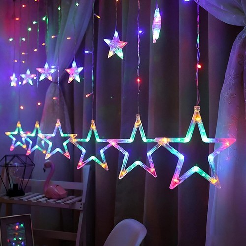 Chaîne lumineuse lumière - lumière, rgb