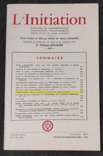 Cahier revue initiation - cahier, n°