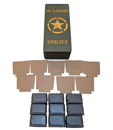 Garand enbloc clips with - 9,