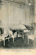 Carte PARIS Hôtel Continental