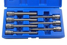US Pro B1123 Coffret de 7 douilles à embouts hexagonaux pour clé Allen 3-10 mm