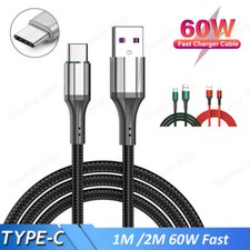 1M 2M 60W 3A Nylon Type-C