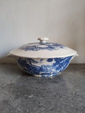 Soupière Ancienne De Gien En Collaboration Avec Enoch Wedgwood. Rare. Années 70