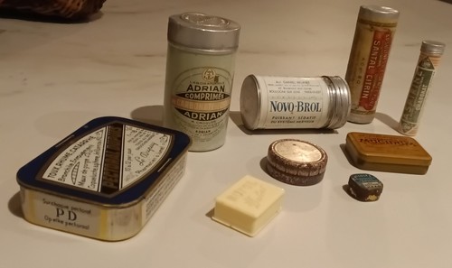 Boites médicaments vintage - de,