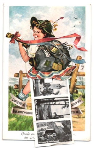 Carte postale leporello - carte,