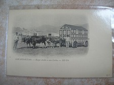  CPA THEME ATTELAGE BOEUFS