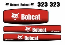 Bobcat 323 Stickers Adhésifs