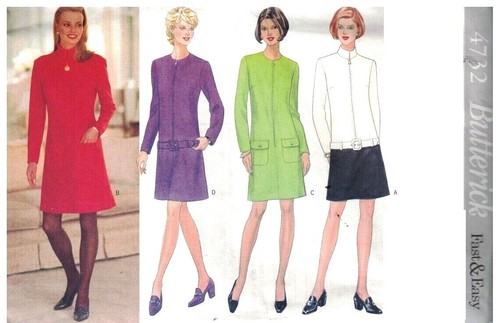 4732 patron butterick 4 - v👗4732,