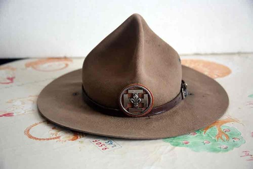 Scoutisme chapeau scout - chapeau,