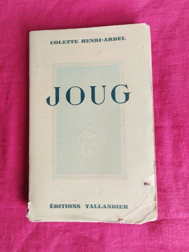 Joug colette henri ardel - joug,