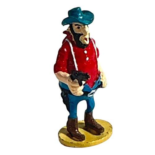 Figurine plomb lucky luke - lucky,