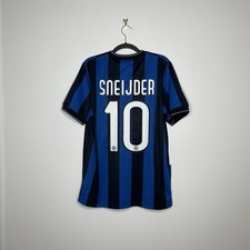 Maillot de Football Shirt Inter Milan 2009 2010 Maglia SNEIJDER jersey Holland L