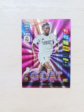 Panini Vinicius Junior GOAT Card Adrenalyn Fifa 365 2024 2025 Real Madrid CF 