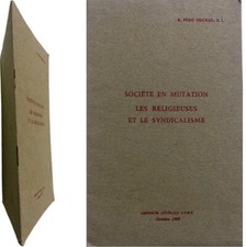 Société en mutation les religieuses et le syndicalisme 1968 Roger Heckel 