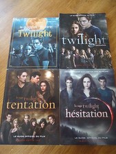 LOT 4 LIVRES ** TWILIGHT ** GUIDE OFFICIEL FILM UNIVERS TENTATION TBE 