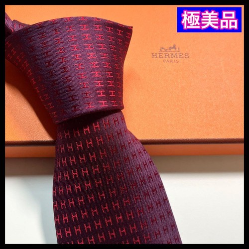Cravate hermes motif - cravate,