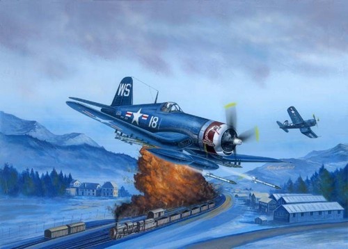 F4u corsair late version - corsair,