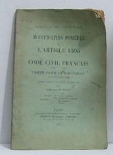 Modification possible de