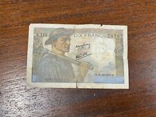 Billet France 10 Francs Mineur