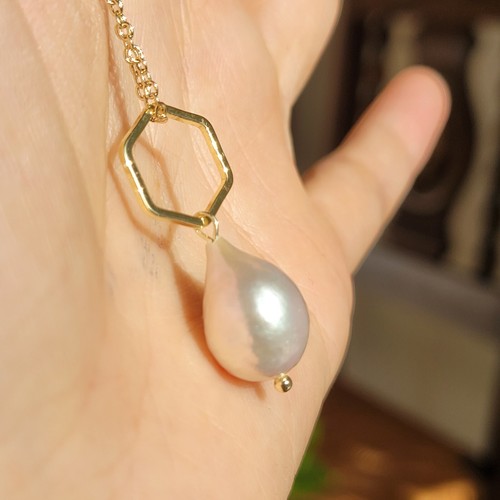 Collier pendentif jaune - pl, or