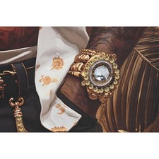 Toile Home ESPRIT Vache Moderne Taureau Laqué 62 x 4 x 122 cm [3 Unités]