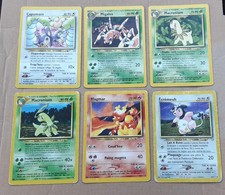 Lot 6 cartes Pokémon