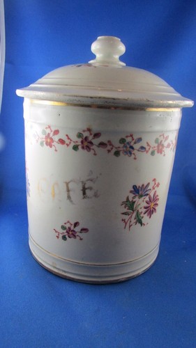 Ancien gros pot café - ancien, a