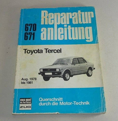 Manuel réparation toyota - réparation,
