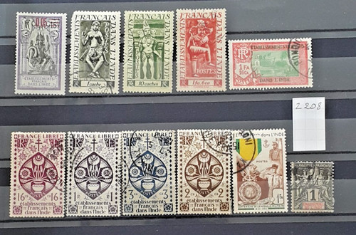 Z208 france colonies - france,