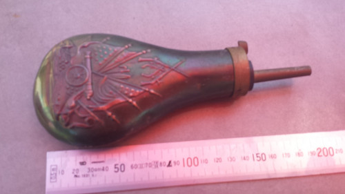 Ancienne poire poudre en - ancienne,