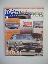 RETRO HEBDO n°62 MERCEDES 250