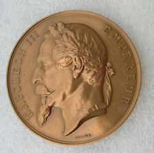 MEDAILLE NAPOLEON III ANNEXION DE LA SAVOIE ET DE NICE à LA FRANCE refrappe 1971