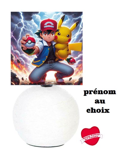Lampe chevet pikachu - lampe,