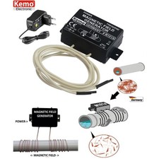 ANTICALCAIRE DÉCALCIFICATEUR MAGNÉTIQUE ÉLECTRONIQUE TUBES + ALIMENTATION PRISE