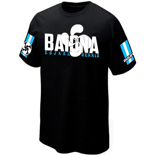 Shirt bayonne rugby - t-shirt,