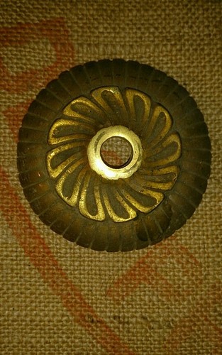 Rosace plafonnier bronze - 1, en
