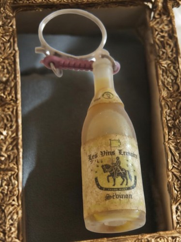 Porte clés vintage bouteille - porte-clés,
