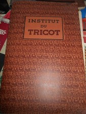 classeur institut du tricot plusieur cours incomplet lecon 1 3 5 7 9 10 11 13 15