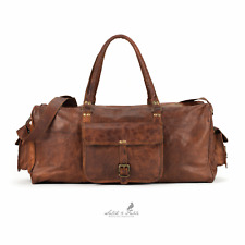 Sac de transport en cuir 21"