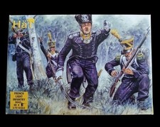 1 grappe de figurines au 1/72. HÄT 8042, Infanterie légère Française.
