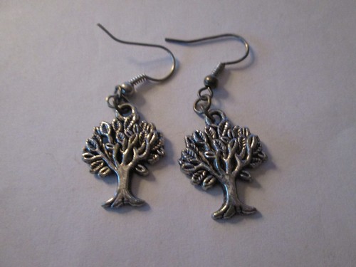 Boucle oreille arbre - arbre, de