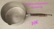 casserole aluminium, 20,5x10 cm